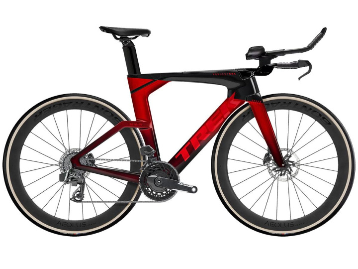 Trek Speed Concept SLR 7 SRAM Force AXS TT Triathloncykel Metal Red Smoke i gruppen Cyklar / Tempo/triathloncyklar hos CykelCity (10370)