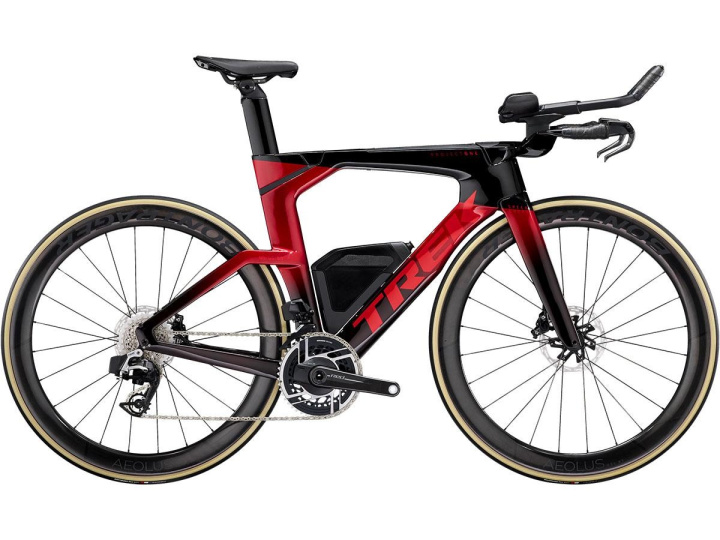 Trek Speed Concept SLR 9 SRAM Red AXS TT Triathloncykel Carbon Red Smoke i gruppen Cyklar / Tempo/triathloncyklar hos CykelCity (10383)