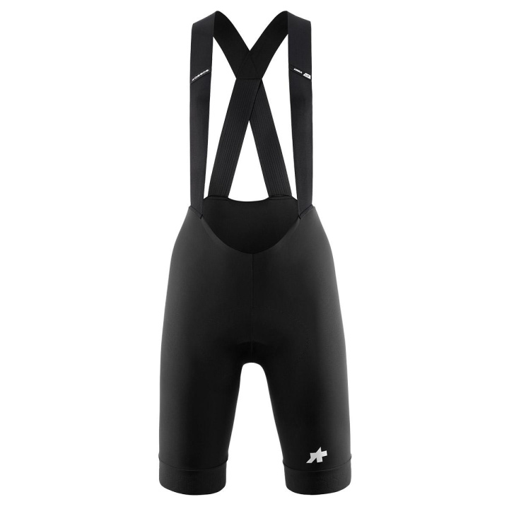 Assos Uma GT Bib Shorts S11 Cykelbyxor Dam Black Series i gruppen Kläder/skor/hjälm / Byxor / Byxor kortbent hos CykelCity (10400)