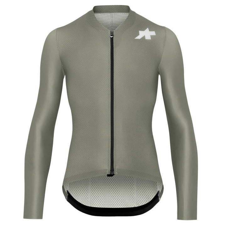 Assos Mille GT LS Jersey S11 EVO Cykeltröja Edge Green i gruppen REA / Rea - Kläder / Rea - Tröjor hos CykelCity (10405)