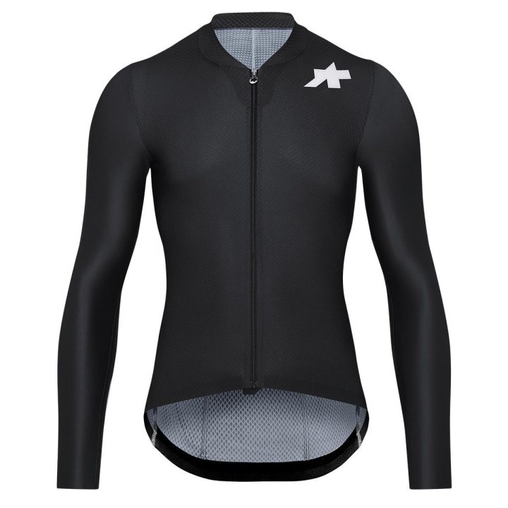 Assos Mille GT LS Jersey S11 EVO Cykeltröja Black i gruppen Kläder/skor/hjälm / Tröjor / Långärmade tröjor hos CykelCity (10406)