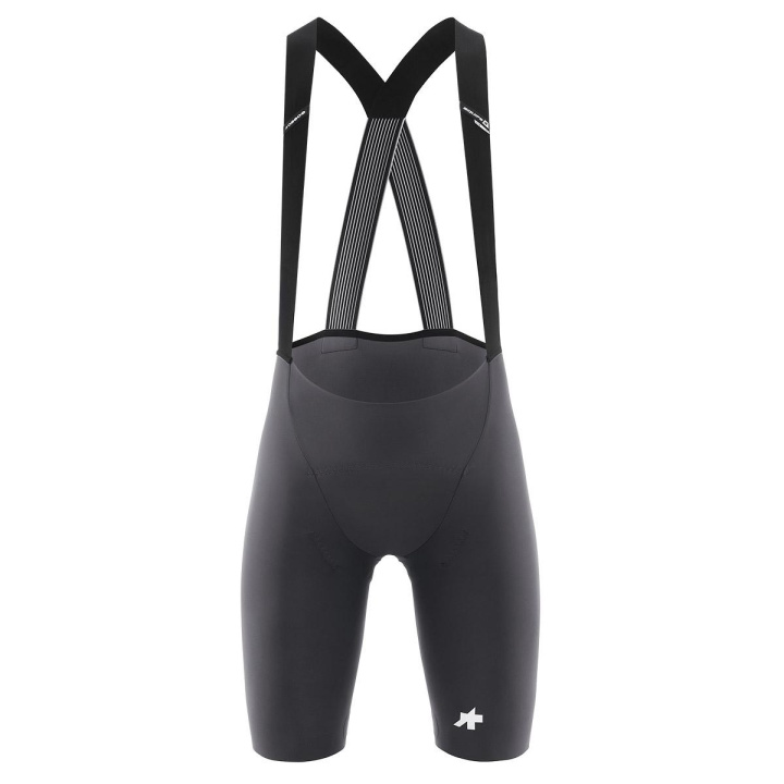 Assos Equipe R Bib Shorts S11 Cykelbyxor Robust Grey i gruppen Kläder/skor/hjälm / Byxor / Byxor kortbent hos CykelCity (10409)