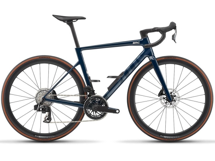 BMC Teammachine SLR 01 Five Gen 5 Force AXS Racercykel Blue Glitter Carbon i gruppen Cyklar / Racercykel hos CykelCity (10420)