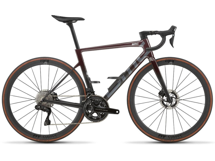 BMC Teammachine SLR 01 Two Gen 5 Dura-Ace Di2 Racercykel Red Carbon i gruppen Cyklar / Racercykel hos CykelCity (10423)