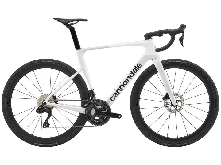 Cannondale SuperSix EVO 5 Gen 5 105 Di2 Racercykel Cashmere i gruppen Cyklar / Racercykel hos CykelCity (10429)