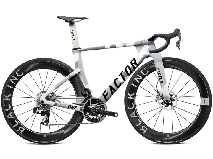 Factor ONE SRAM Red AXS Racercykel Nimbus Grey i gruppen Cyklar / Racercykel hos CykelCity (10557)