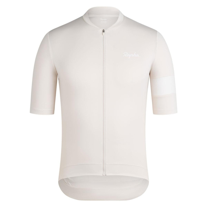 Rapha Core Jersey Cykeltröja Off-White i gruppen Kläder/skor/hjälm / Tröjor / Kortärmade tröjor hos CykelCity (10592)