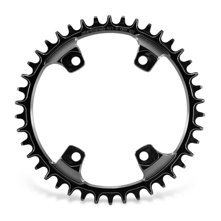 Garbaruk GRX Round Offset 0,5mm Framklinga Black i gruppen Komponenter / Klingor / Gravelklingor hos CykelCity (10602)