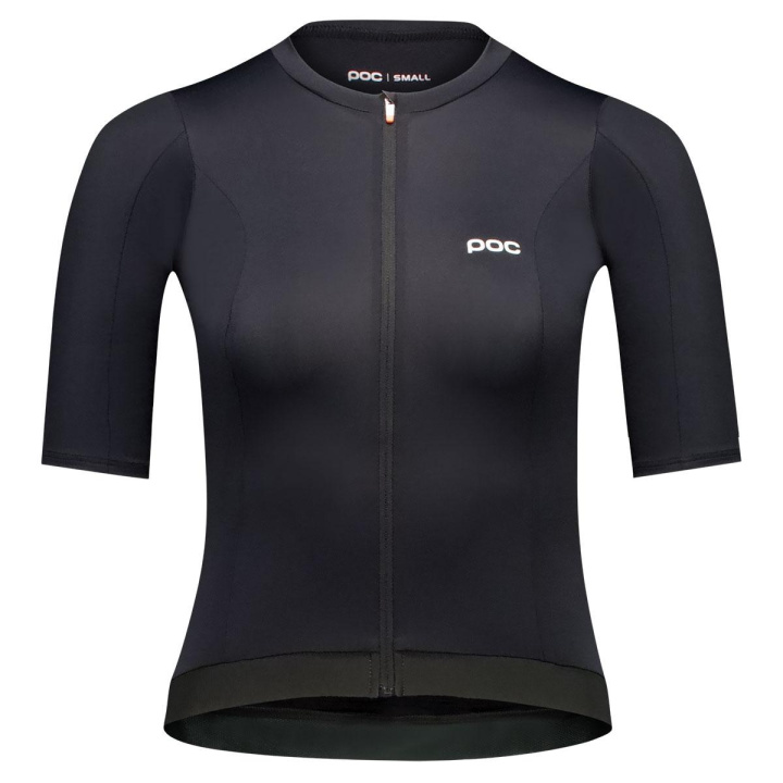POC Womens Cadence Jersey Damtröja Uranium Black i gruppen Kläder/skor/hjälm / Tröjor / Kortärmade tröjor hos CykelCity (10705)
