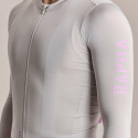 Rapha Pro Team Longsleeve Lightweight Jersey III Silver/Quartz