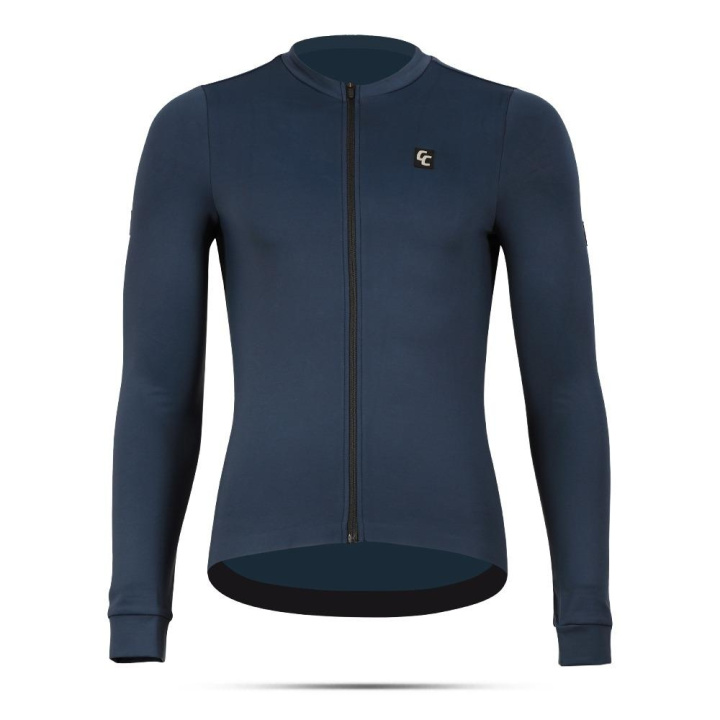 CC Classic Long Sleeve Jersey Cykeltröja Dark Blue i gruppen Kläder/skor/hjälm / Tröjor / Långärmade tröjor hos CykelCity (10838)