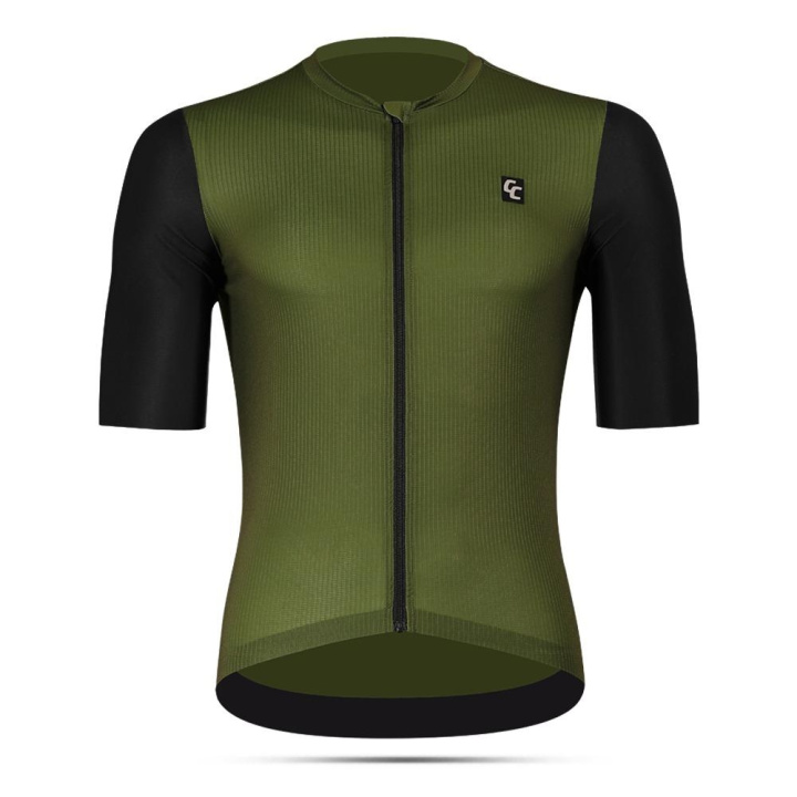 CC Race SS Jersey Cykeltröja Army Green/Black i gruppen Kläder/skor/hjälm / Tröjor / Kortärmade tröjor hos CykelCity (10842)