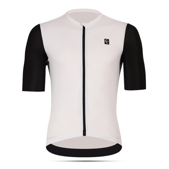 CC Race SS Jersey Cykeltröja White/Black i gruppen Kläder/skor/hjälm / Tröjor / Kortärmade tröjor hos CykelCity (10843)