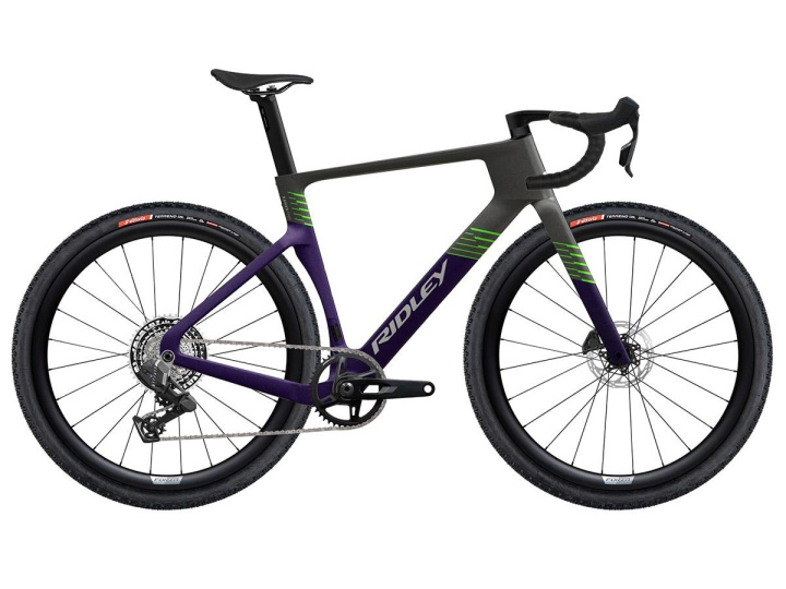 Ridley Kanzo Fast 2.0 SRAM Rival XPLR Gravelcykel Grey/Purple i gruppen Cyklar / Gravelcykel/cyclocross hos CykelCity (10992)