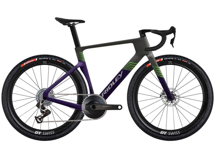 Ridley Kanzo Fast 2.0 SRAM Red XPLR Gravelcykel Grey/Purple i gruppen Cyklar / Gravelcykel/cyclocross hos CykelCity (10996)
