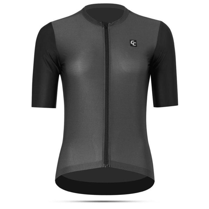 CC Race Womens SS Jersey Cykeltröja Dark Grey/Black i gruppen Kläder/skor/hjälm / Tröjor / Kortärmade tröjor hos CykelCity (11012)