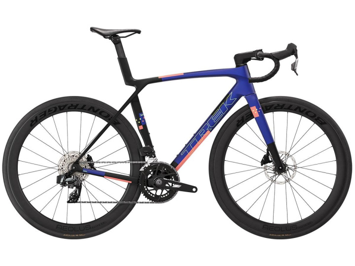 Trek Madone SL 6 SRAM Rival AXS Racercykel Matte Cobalt Blue/Trek Black i gruppen Cyklar / Racercykel hos CykelCity (11072)