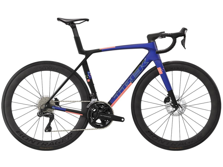Trek Madone SL 7 Ultegra Di2 Racercykel Matte Cobalt Blue/Trek Black i gruppen Cyklar / Racercykel hos CykelCity (11075)