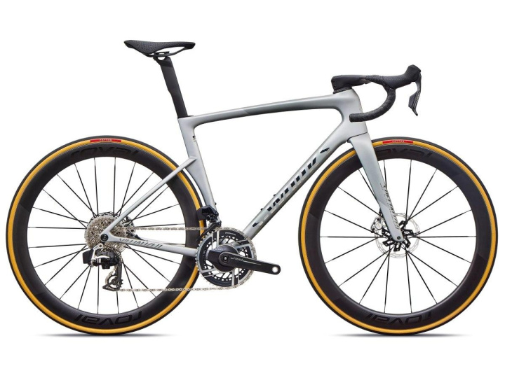 Specialized S-Works Tarmac SL9 SRAM RED Racercykel Satin Silver Dust i gruppen Cyklar / Racercykel hos CykelCity (11113)