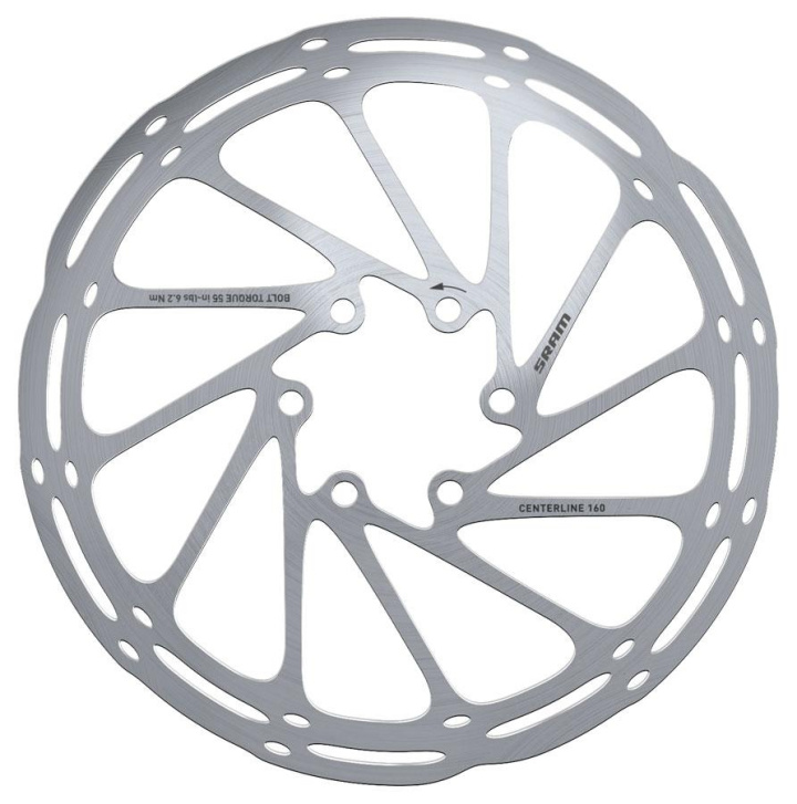 SRAM Centerline 180mm 6-bult Bromsskiva i gruppen Komponenter / Bromsar / Bromsskivor hos CykelCity (17941)