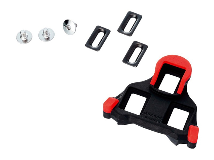 Shimano SM-SH10 (röda) SPD-SL Klossar i gruppen Komponenter / Pedaler / Klossar Tillbehör Pedaler hos CykelCity (2042)