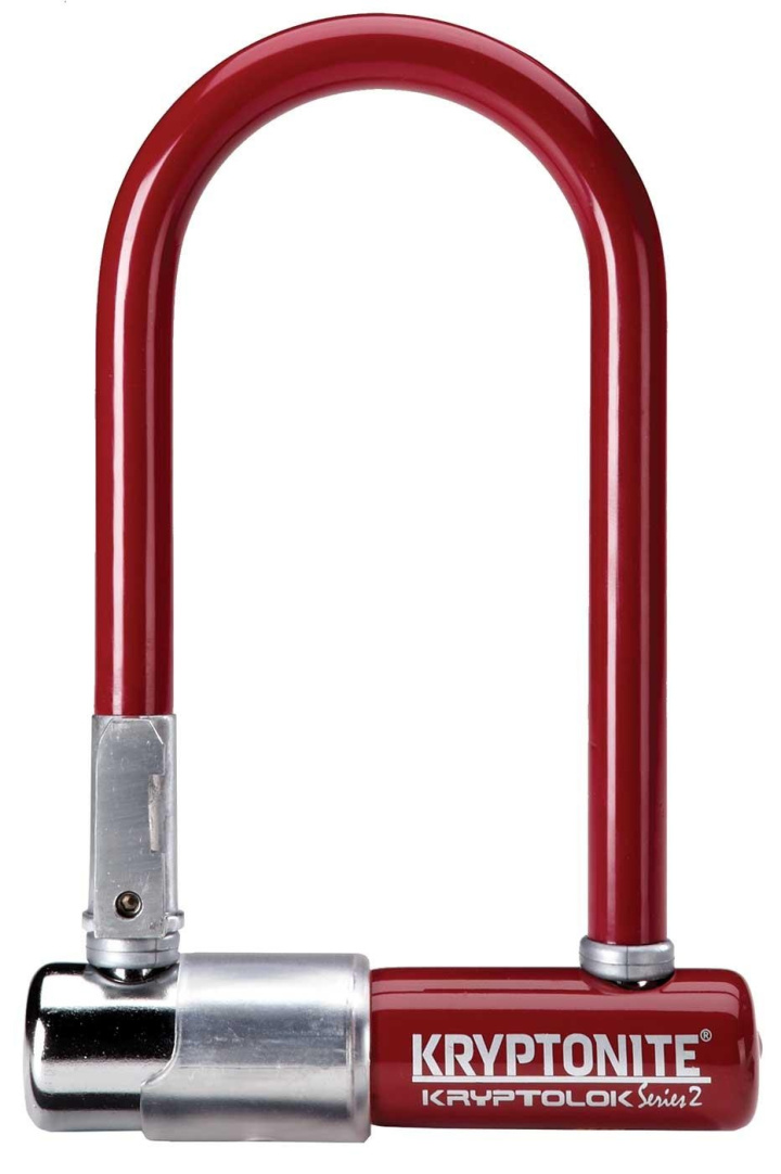 Kryptonite Kryptolok Mini 7 Röd Bygellås 6/10 i gruppen Tillbehör / Lås hos CykelCity (22976)