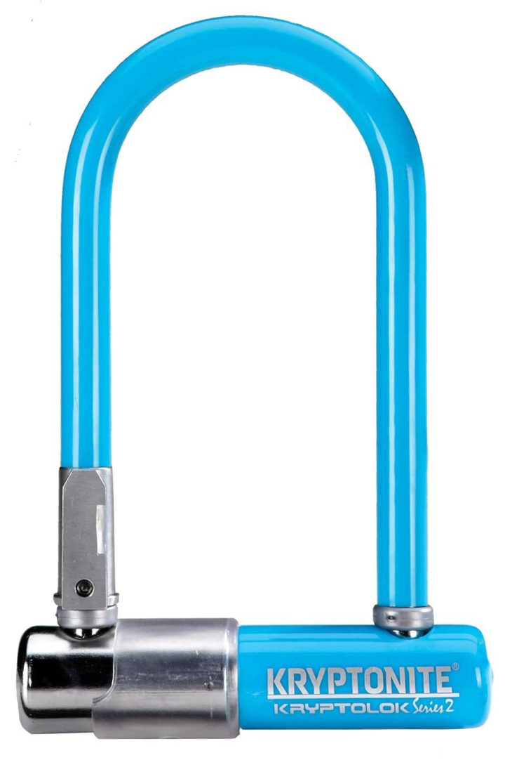 Kryptonite Kryptolok Mini 7 Blå Bygellås 6/10 i gruppen Tillbehör / Lås hos CykelCity (22978)