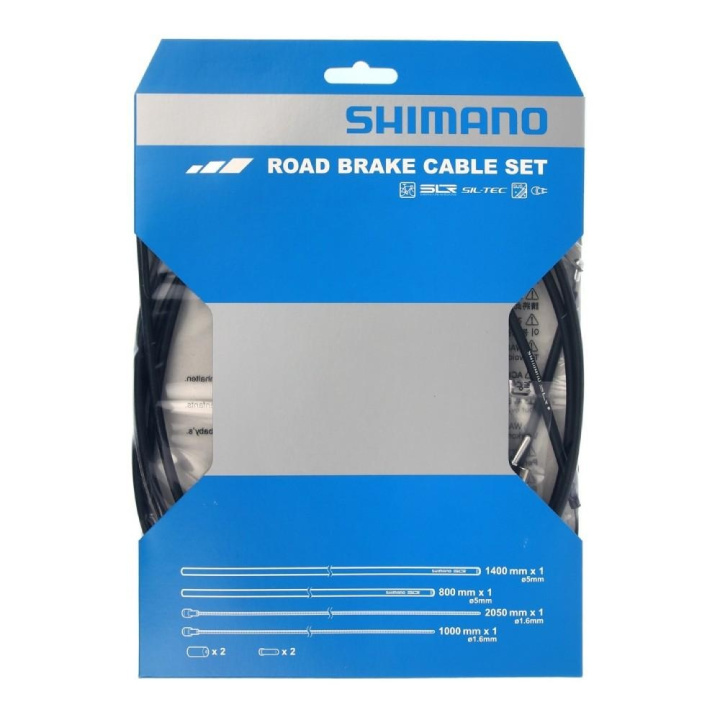 Shimano Bromsvajerset Racer Svart i gruppen Komponenter / Vajrar och höljen hos CykelCity (3114)
