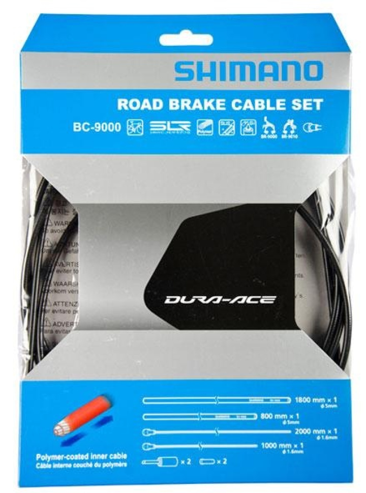 Shimano Bromsvajerset Dura-Ace BC-9000 i gruppen Komponenter / Vajrar och höljen hos CykelCity (3128)