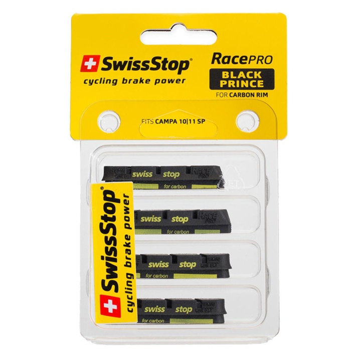 SwissStop Race Pro Black Prince Campagnolo Bromsklossar i gruppen Komponenter / Bromsklossar / Bromsklossar/bromsgummin hos CykelCity (3480)