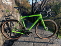 Open U.P. Shimano GRX Di2 Testbike Grön-Medium