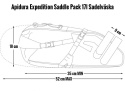 Apidura Expedition Saddle Pack 17l Sadelväska