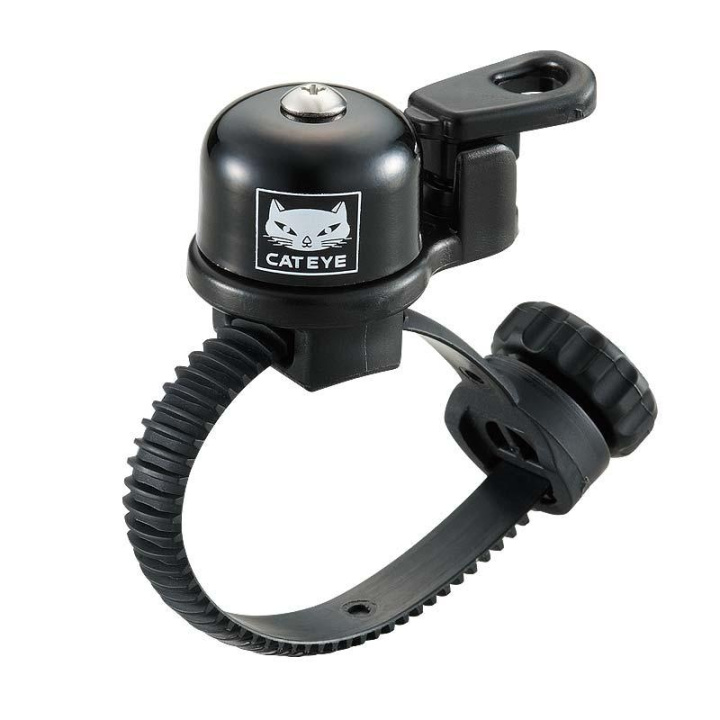 Cateye OH-2400 Bell Ringklocka Svart i gruppen Tillbehör / Ringklockor hos CykelCity (38418)