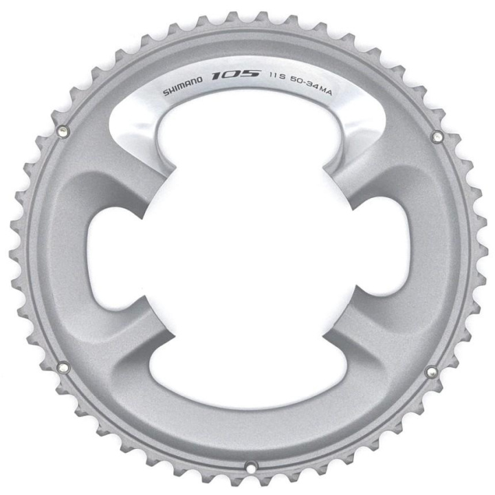 Shimano 105 FC-5800 50t Klinga Silver i gruppen Komponenter / Klingor / Racerklingor hos CykelCity (39336)