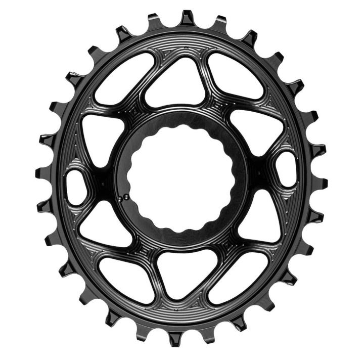AbsoluteBLACK Oval 30T Direct Mount Race Face Cinch Framdrev i gruppen Komponenter / Klingor / Mtb-klingor hos CykelCity (39688)