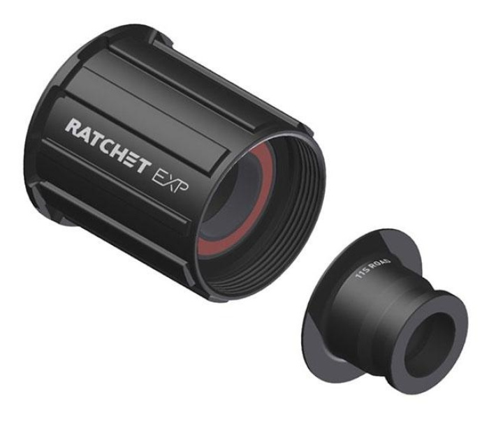 DT Swiss Body Shimano Road EXP Ratchet 12x142 i gruppen Komponenter / Hjul / Reservdelar hjul/nav / Bodys hos CykelCity (41011)