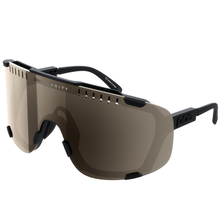 POC Devour Uranium Black/Brown Silver Mirror Glasögon i gruppen REA / Rea - Glasögon hos CykelCity (41344)