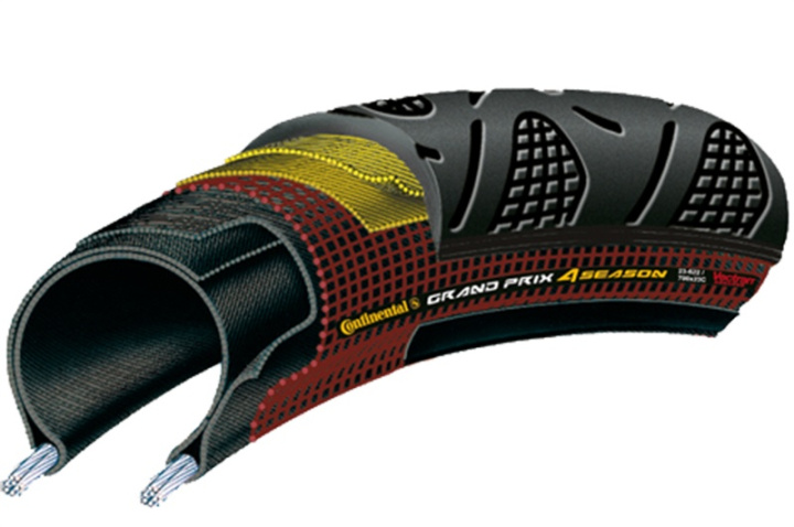 Continental GP 4-Season Cykeldäck Racer i gruppen Komponenter / Däck / Racerdäck / Racerdäck Kanttråd hos CykelCity (433)