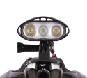 M Tiger Sports Theia-II Cykellampa Pannlampa 10.5Ah 3000 Lumen