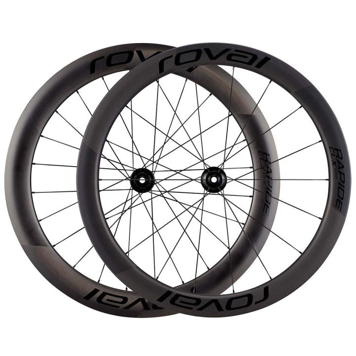 Roval Rapide CLX II Tubeless Disc Carbon Hjul Svart i gruppen Komponenter / Hjul / Racerhjul / Racerhjul Skivbroms hos CykelCity (45332)