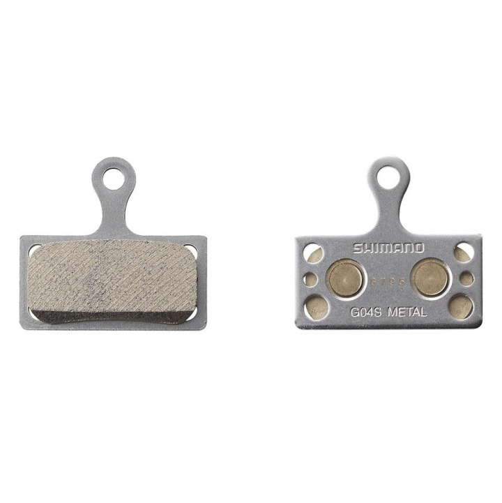 Shimano G04S-MX Metall Bromsbelägg i gruppen Komponenter / Bromsklossar / Skivbromsklossar hos CykelCity (45600)