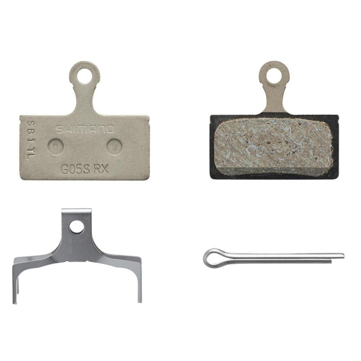 Shimano G05S-RX Resin Bromsbelägg i gruppen Komponenter / Bromsklossar / Skivbromsklossar hos CykelCity (46569)