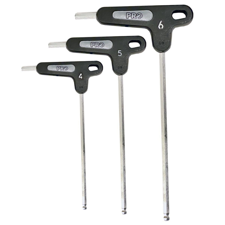 Pro T-Nyckelset 4/5/6mm Insexnycklar i gruppen Tillbehör / Verktyg hos CykelCity (46607)