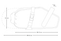 Apidura Racing Saddle Pack 3l Sadelväska