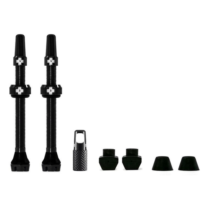 Muc Off Tubeless Ventil Kit V2.0 60mm Svart i gruppen Komponenter / Hjul / Hjultillbehör hos CykelCity (47625)