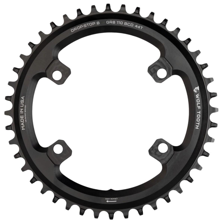 Wolf Tooth 110 BCD 44t 4-bults Shimano GRX Klinga i gruppen Komponenter / Klingor / Gravelklingor hos CykelCity (48540)