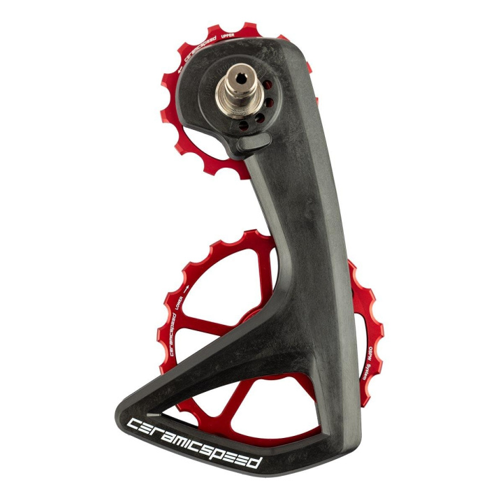 CeramicSpeed OSPW RS 5-Spoke Shimano 9250/8150 Växeltrissor Red i gruppen Komponenter / Växlar / Reservdelar bakväxlar hos CykelCity (48853)