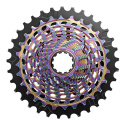 SRAM Red XG-1290 E1 Kassett 10-33t 12d Rainbow