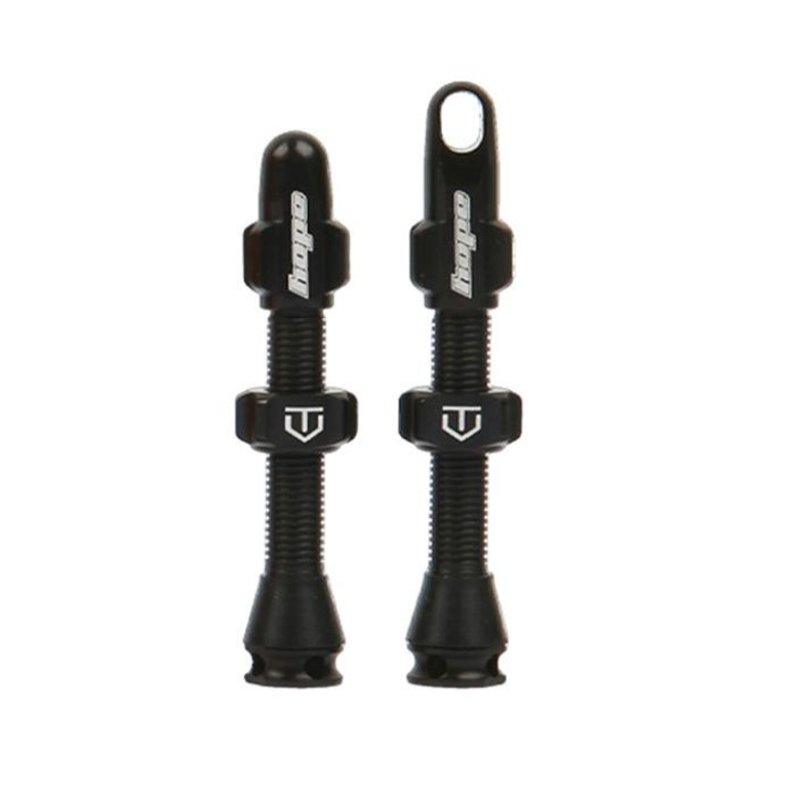 Hope Tubeless Valve Ventiler 40mm Black i gruppen Komponenter / Hjul / Hjultillbehör hos CykelCity (49750)
