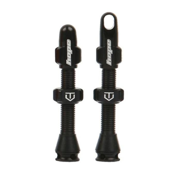 Hope Tubeless Valve Ventiler 60mm Black i gruppen Komponenter / Hjul / Hjultillbehör hos CykelCity (49751)